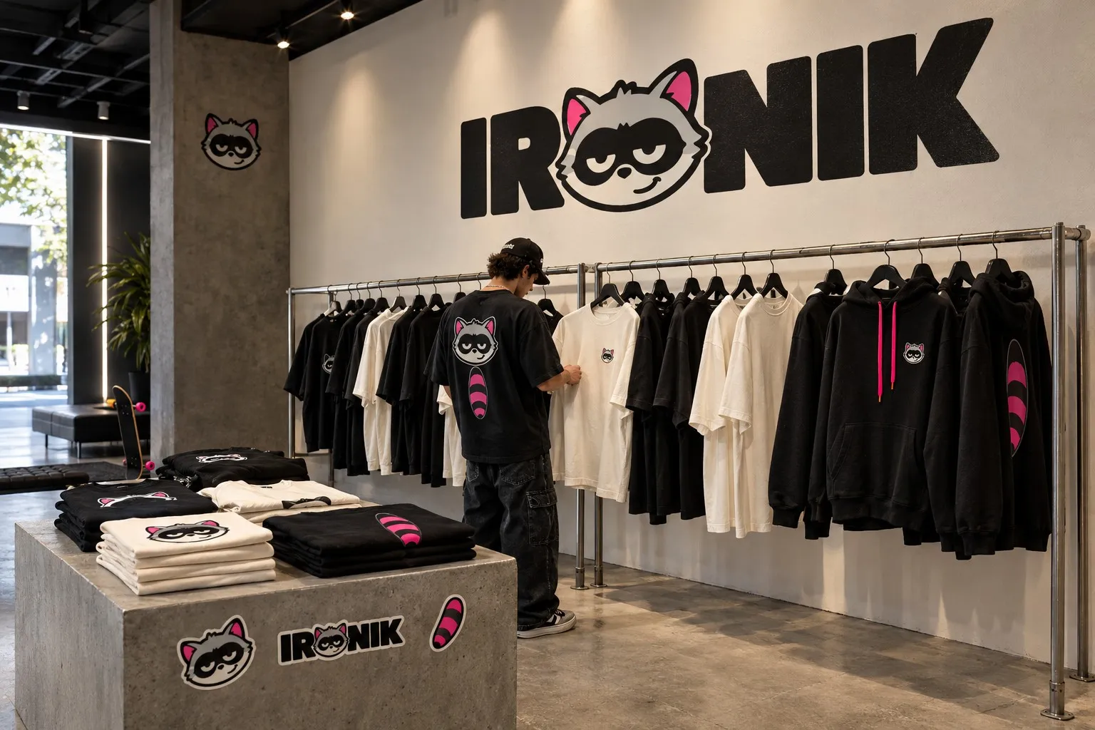 Ironik: Loja pop-up