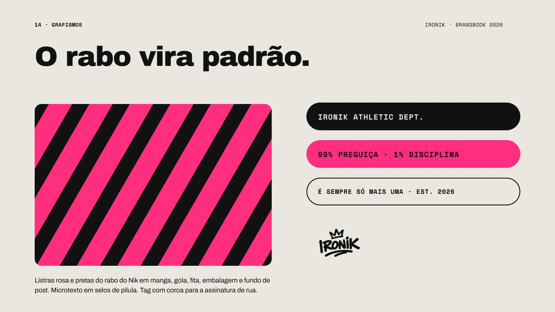 Ironik: Grafismos